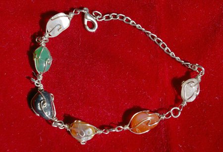 Agate Stone Bracelet