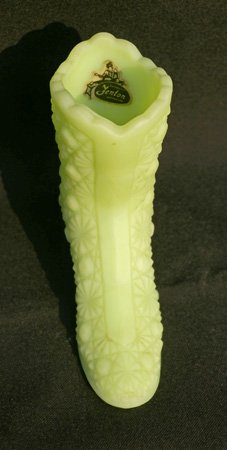 Lime Green Custard Daisy and Button Fenton Boot
