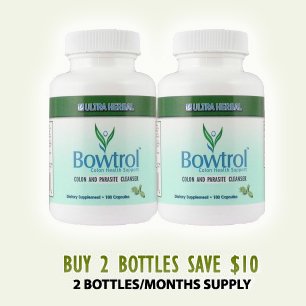 Bowtrol - NATURAL COLON CLEANSING (2 Bottle Trial - Save $10!)