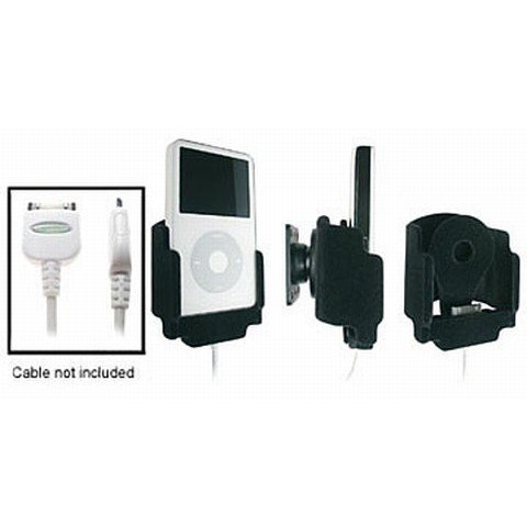 iPod 5th Gen Padded Holder with Tilt Swivel for Cable Attachment