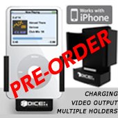 iPod/iPhone Car Cradle! Provides charging, video output! Connects to the iPod/iPhone Car Kits!