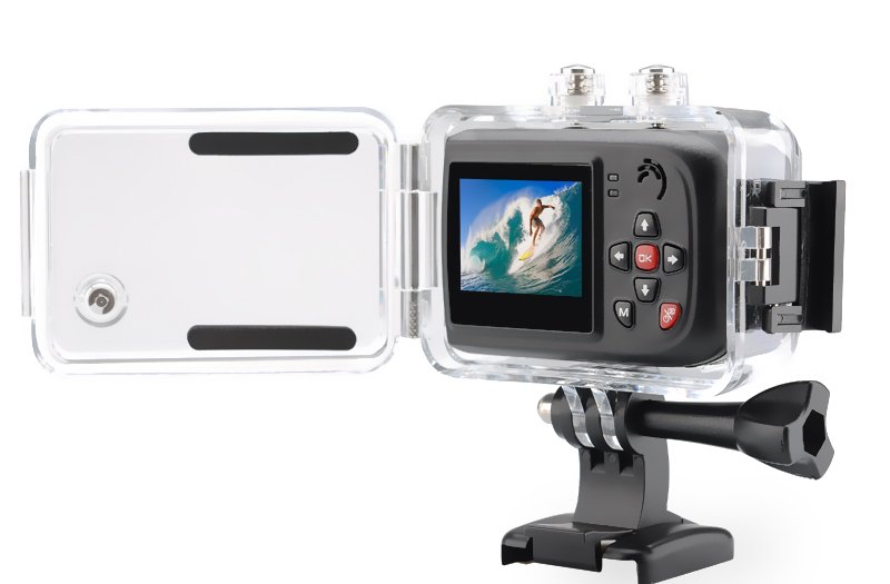 Evoplus E+Full HD Sport Cam-1080p,170Degree Lens,Remote Control,Waterproof 30Meters-free world ship