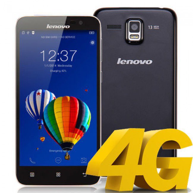 Lenovo A8 A806 4G FDD LTE/WCDMA SmartPhone-Black-free ship