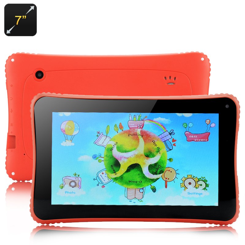 Venstar K7 Children's Tablet - 7 Inch (Red)-Free world ship