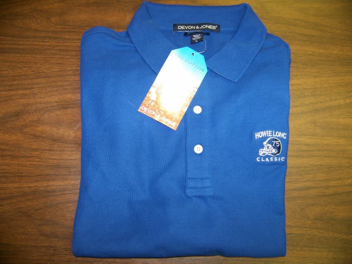 HL Golf Shirt - Blue - Medium