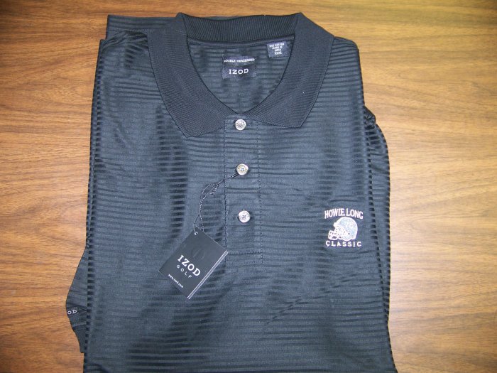 HL Golf Shirt - Black - Large - IZOD