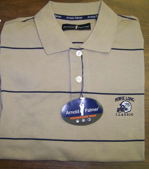 HL Golf Shirt - Brown - XL - Arnold Palmer