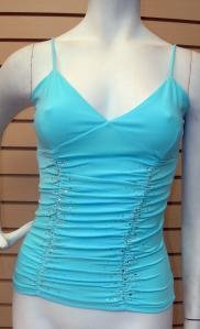 Spaghetti Strap Rhinestone Top Size L