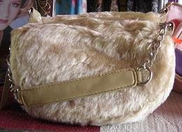 Faux Fur Hobo Bag
