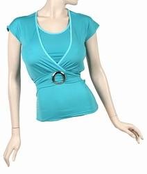 Turquoise top size S