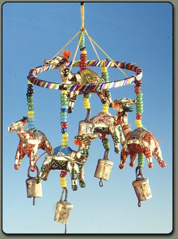 Bells of Lal with cloth camels