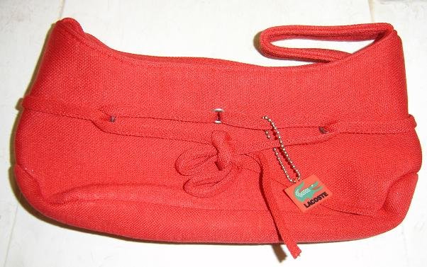 Lacoste Canvas mini sling bag