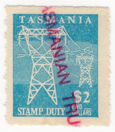 (I.B) Australia - Tasmania Revenue : Stamp Duty $2