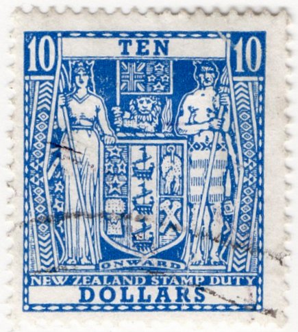 (I.B) New Zealand Revenue : Stamp Duty $10