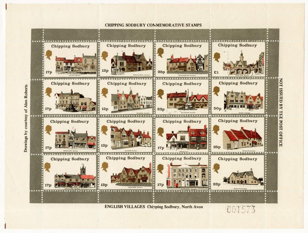 (I.B) Cinderella Collection : Chipping Sodbury Commemoratives