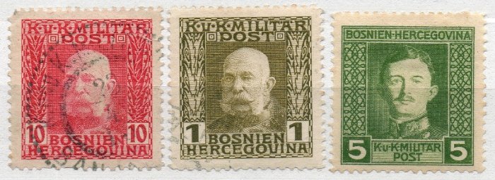(I.B) Austria Postal : Bosnia Military Post Collection