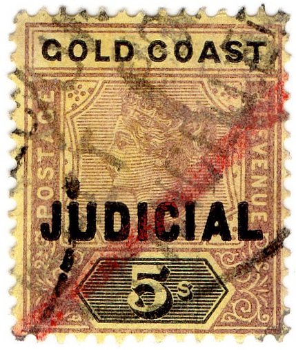 (I.B) Gold Coast Revenue : Judicial 5/-