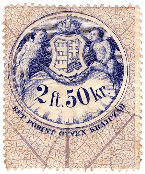 (I.B) Austria/Hungary Revenue : Stempelmarke 20 ft 50 kr