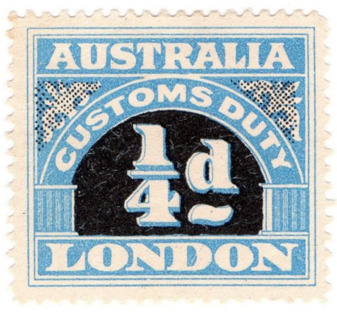 (I.B) Australia Revenue : Customs Duty ¼d