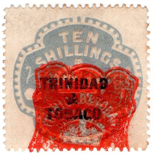 (I.B) Trinidad & Tobago Revenue : Duty 10/-