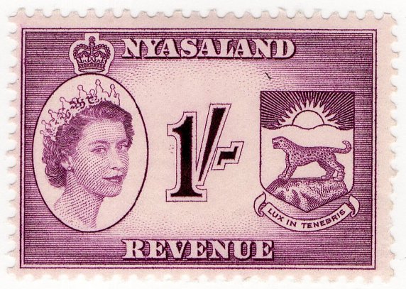 (I.B) Nyasaland Revenue : Duty 1/-