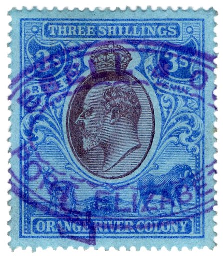 (I.B) Orange River Colony Revenue : Duty 3/-