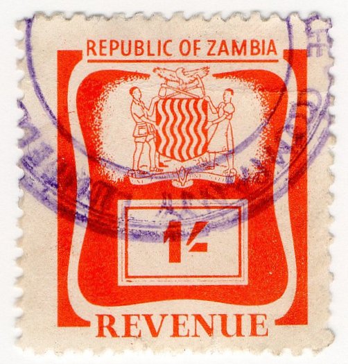 (I.B) Zambia Revenue : Duty 1/-