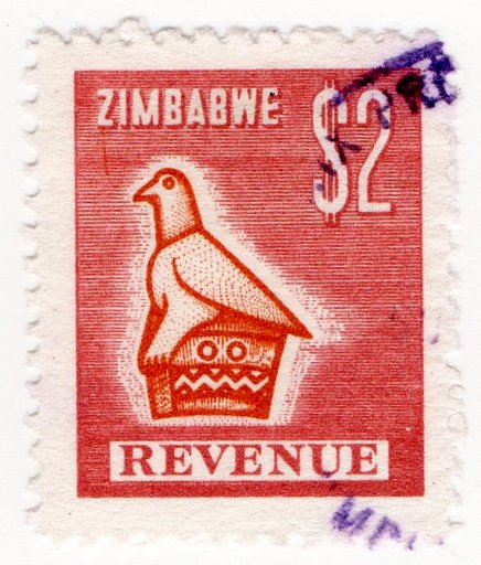 (I.B) Zimbabwe Revenue : Duty Stamp $2
