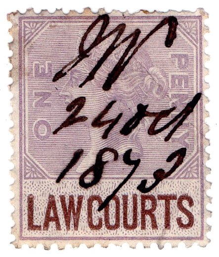 (I.B) QV Revenue : Law Courts (Scotland) 1d
