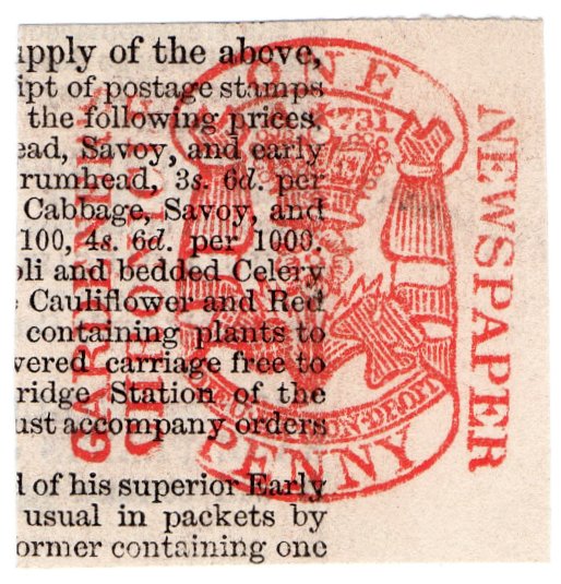 (I.B) QV Revenue : Newspaper Duty (Gardener's Chronicle)
