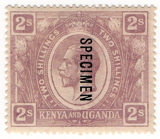 (I.B) KUT Postal : Kenya & Uganda 2/-