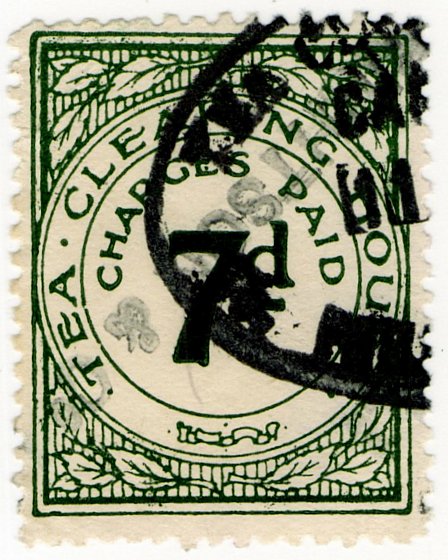(I.B) George V Revenue : Tea Clearing House 7d