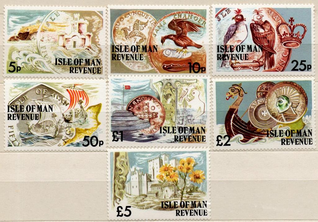 (I.B) Elizabeth II Revenue : Isle of Man Collection (1976)