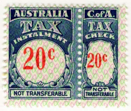(I.B) Australia Revenue : Tax Instalment 20c