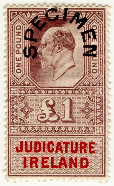 (I.B) Edward VII Revenue : Judicature Ireland £1