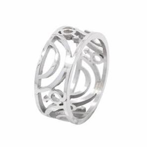 Carved Male Symbols and Rainbows Band Ring Stainless Steel Mars Gay Mens