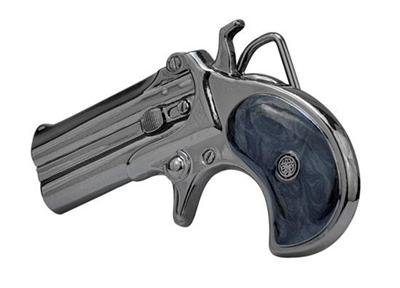 Western Derringer Belt Buckle Handgun Gun Pistol Weapon