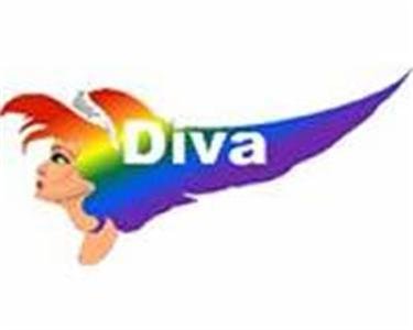 Diva Gay Pride Mug White Coffee Cup Rainbow Kitchen Lesbian
