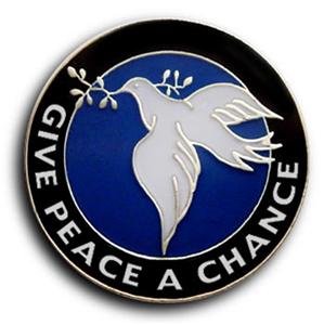 Peace Symbol Lapel Pins or Tie Tacks Peace Sign