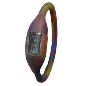 Rainbow Ionic Watch Gay Pride Silicone Power Ionic Watch Tye Dye