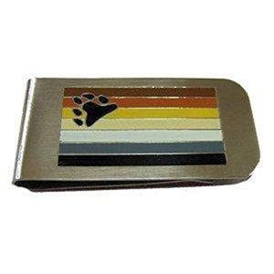 Gay Pride Money Clip or Bear Pride Money Clip Flag