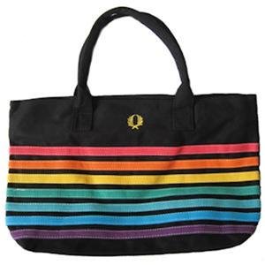 Gay Pride Rainbow Beach Bag Tote Bag Black Background