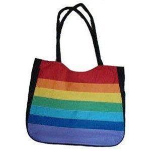 Gay Pride Rainbow Beach Bag Tote Bag Gay Pride Flag
