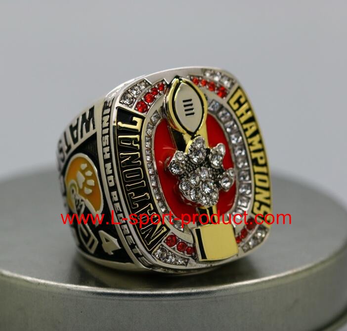 National Championship Ring 2016 2017 Clemson tigers NCAA 9S for WATSON