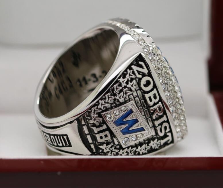 FOR MVP ZOBRIST 2016 Chicago Cubs MLB world seire Championship Ring 13 Size
