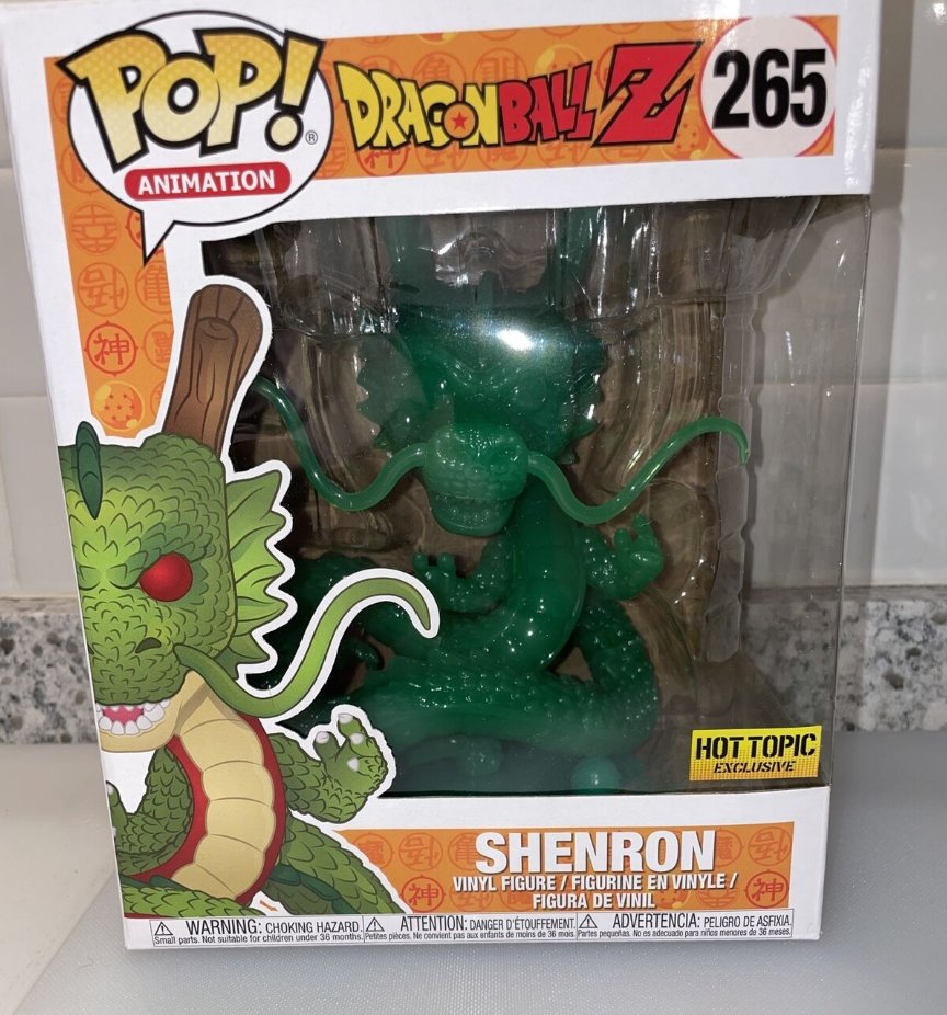 Dragonball Z Pop Funko Shenron Vinyl Figure Animation Protector