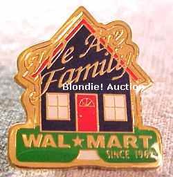 We Are Family Walmart Lapel Pin