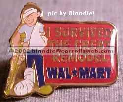 I Survived the Great Remodel Walmart Pin