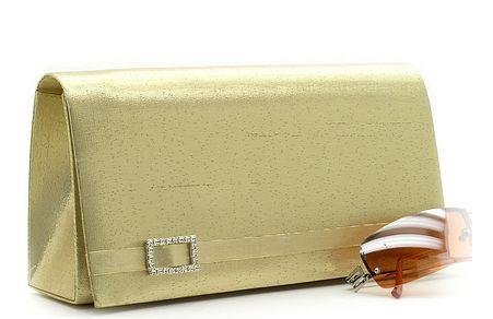CLASSY SATIN VINTAGE STYLE EVENING BAG