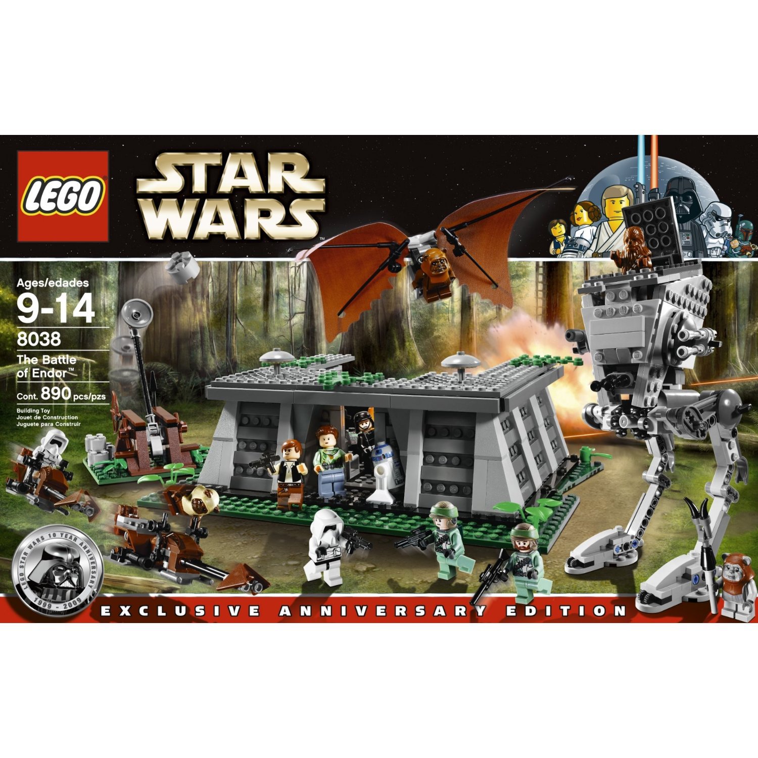 LEGO 8038 The Battle of Endor by alextoys